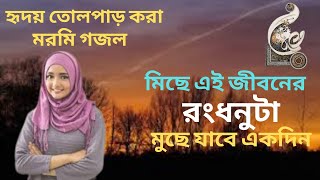 হৃদয় তোলপাড় করা মরমি গজল ।| Miche Jibon ।| মিছে জীবন ।| Bangla New Gojol |l NB KING SABBIR STUDIO
