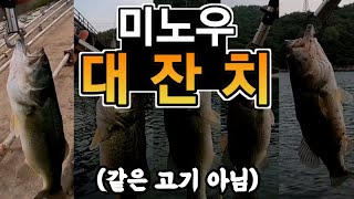 [리에브] 배스잡으러 갔다가 미노우 사게생겼습니다 ..