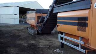 Doppstadt Tracked DW 3060 K Shredder \u0026 720 Trommel Screen