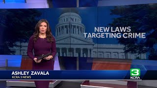 New California laws going into effect in 2025 target crime