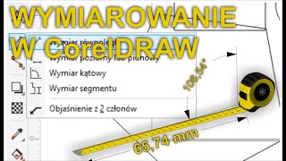 Wymiarowanie CorelDRAW - pełny wykład