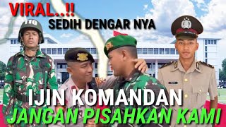 VIRAL~ ANGGOTA TNI-POLRI IJIN KOMANDAN JANGAN PISAHKAN KAMI.