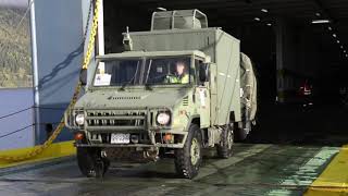 TRIDENT JUNCTURE 18   Canadian Armed Forces Bandwagon convoy 2