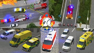 Emergency 4 BRUSSELS MOD by Team 112 Limburg | TUTORIAL | PRESENTATION of VEHICLES and MAP | SUPPORT