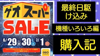 ゲームコレクション【番外編】#46 GEO ゲオスーパーセール 最終日駆け込み、機種いろいろ編