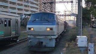 3月16日小田栄駅 吹田A5運用 3087レ EF66 110