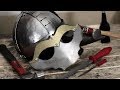 Making a Viking Helmet - Part 1 - Cutting, Shaping, and Rough Fit