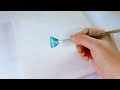 How to Paint Most Beautiful Waterfall / Acrylic Painting Tutorial For Beginners #24