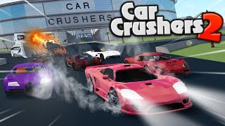 ROBLOX | Car Crushers 2 Random Moments #33 (Classic Edition)