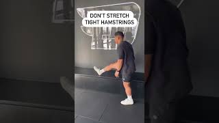 WORST Hamstring Stretching Mistake (DON’T DO THIS) 🙅‍♂️ #shorts