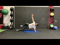 ericcressey.com side bridge with top leg march