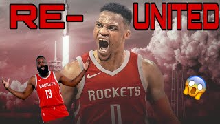 RUSSELL WESTBROOK REUNITED WITH JAMES HARDEN AFTER THUNDER TRADE HIM TO HOUSTON!!!