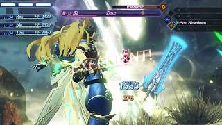 Mythra \u0026 Rex Sacred Arrow IV Attack . Xenoblade Chronicles 2 .