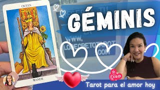 GÉMINIS ❤️‍🔥 SIENTE UNA GRAN ADMIRACIÓN Y ATRACCIÓN INTENSA HACIA TI | Tarot Géminis Hoy