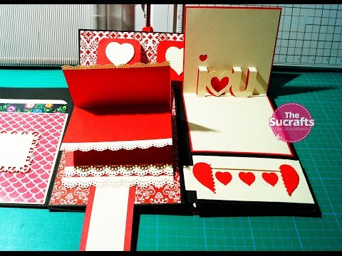 folding scrapbook instructions Tutorial: how to create a folding mini album youtube.