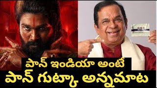 పాన్ ఇండియా అంటే పాన్ గుట్కా కాదుగా? | Nippu Nagaraj