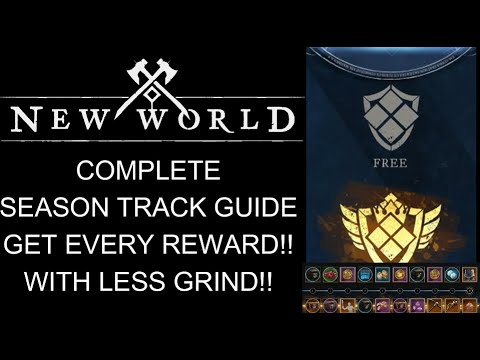 New World's Complete Season Rewards Track Guide! LESS GRIND! More Rewards! Everything You Need to Know!