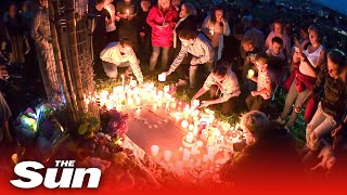 Plymouth shooting vigil: Hundreds light candles at emotional memorial for victims
