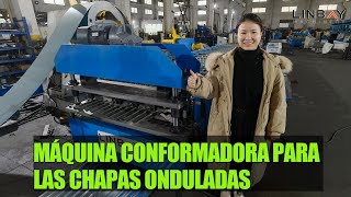 【Chapa ondulada】LINBAY-conformadora para las chapas onduladas/sinusoidales