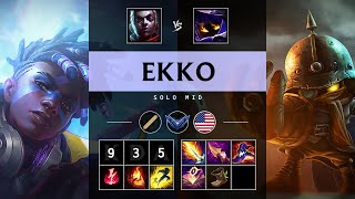 Ekko Mid vs Veigar: Dominating - NA Diamond Patch 14.24