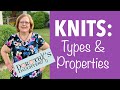 Knits: Types & Properties