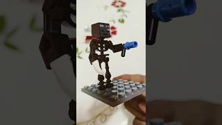 Minecraft Robot with LEGO blocks #toys #creative #lego #legominifigures #legobuild