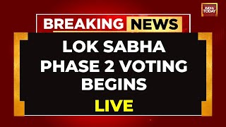 Lok Sabha Election 2024 LIVE Updates | Phase 2 Lok Sabha Election Polling | 2024 Poll Voting LIVE