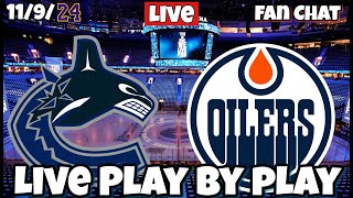 Vancouver Canucks vs Edmonton Oilers Live NHL Live Stream