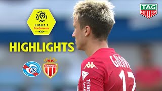 RC Strasbourg Alsace - AS Monaco ( 2-2 ) - Highlights - (RCSA - ASM) / 2019-20