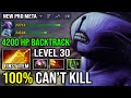 100% CAN'T KILL First Item Radiance Dagon 4200 HP Backtrack Max Level 30 Faceless Void Dota 2