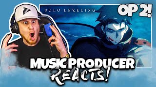 MUSIC PRODUCER REACTS to SOLO LEVELING S2 OPENING 2!  [ReawakeR -LiSA (feat. Felix of Stray Kids)]