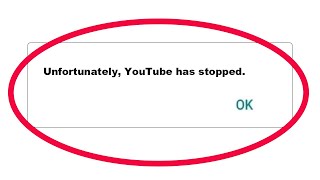 How To Fix Unfortunately YouTube Has Stopped Error in Android & Ios Mobile Phone