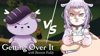 【Getting Over It with Bennett Foddy | 壺男 】呦呦 VS 觀眾 | 只要比觀眾的進度還低就轉懲罰轉盤!!! 【呦呦YUNYUN/VTuber】