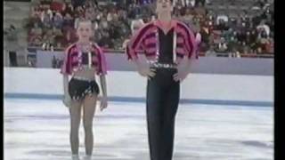 Elena Berezhnaya-Oleg Shliachov SP 1994 Lillehammer Olympics