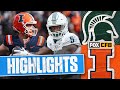 Michigan State Spartans vs. Illinois Fighting Illini Highlights | FOX College Football