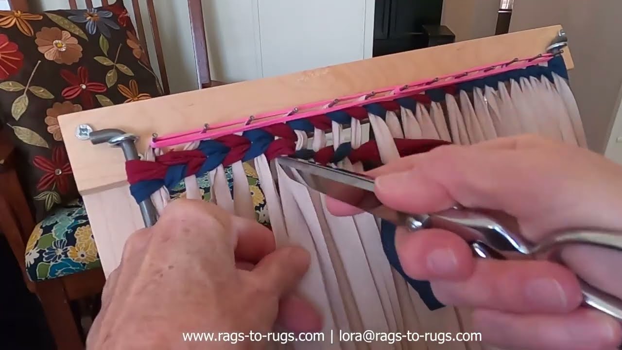 Making The Turns In Twine Weaving Youtube