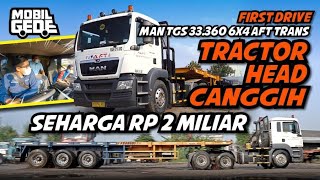 First Drive MAN TGS 33 360 6x4 AFT Trans, Tractor Head General Cargo | Mobil Gede