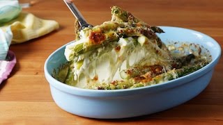 Cheesy Bake Asparagus | Delish