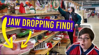 SHE FOUND ANOTHER HOLY GRAIL! Vintage HALLOWEEN FIND! Thrift With Us! Vintage Christmas & Halloween!