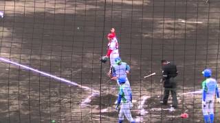 20160222　プロアマ交流試合　広島東洋カープ対セガサミー　6回表