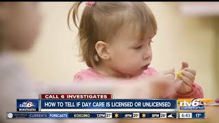 How to tell if your child's day are is licensed or unlicensed
