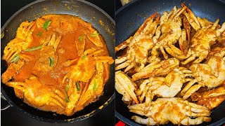 ഇത്പോലെ ഒരു ഞണ്ട് കറി കഴിച്ചു കാണില്ല🦀Fried Crab Curry~ Seafood Recipes~ Crab Recipe #food#seafood