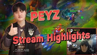 Peyz Stream Highlights | GenG Peyz Aphelios Highlights Lol