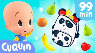 ¡Mochipanda! 🎒 Aprende las frutas y los colores con Cuquín | Vídeos educativos para bebés