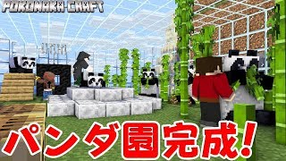 マインクラフト ┃ついにパンダ園が完成！【統合版 ぽこなかくら #40】