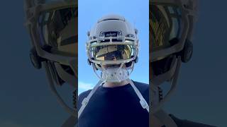 Oakley Legacy PRIZM 24K Gold Visor on Schutt F7 #fyp #foryou #foryourpage