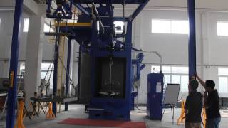 Mayflay hanger type shot blasting machine (6)