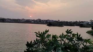 Beautiful sunset at Tolankere lake | Hubli