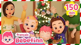 🎅Joyeux Noël avec la Famille Bebefinn ! | +Comptines | Bebefinn en français👶Chansons pour Enfants