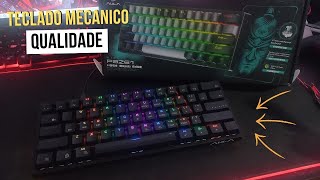 TECLADO MECANICO DE QUALIDADE - CONHECA O AULA F3261